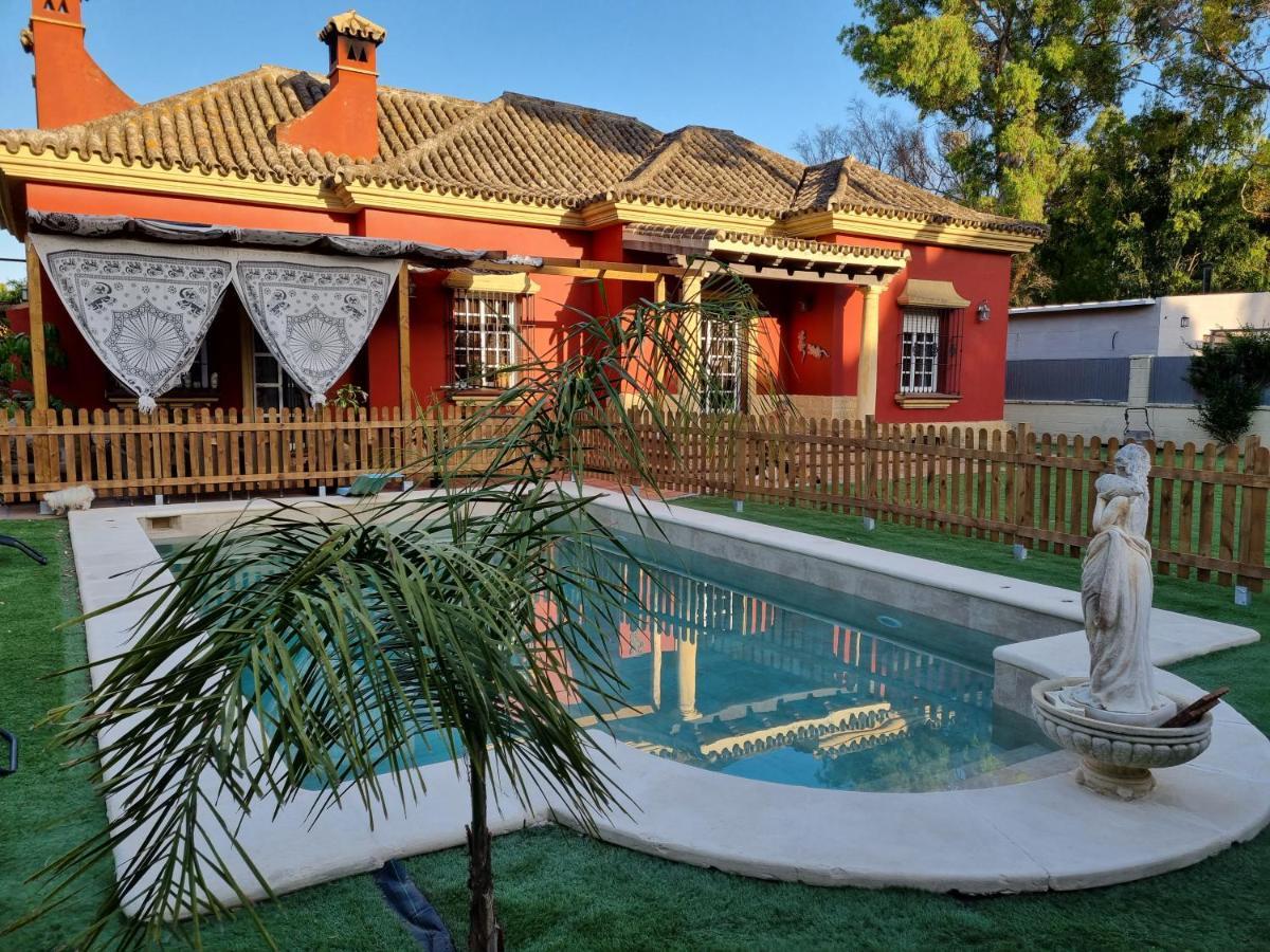 Vacaciones De Lujo.Chalet Piscina Y Playa.El Puerto El Puerto de Santa María Eksteriør billede